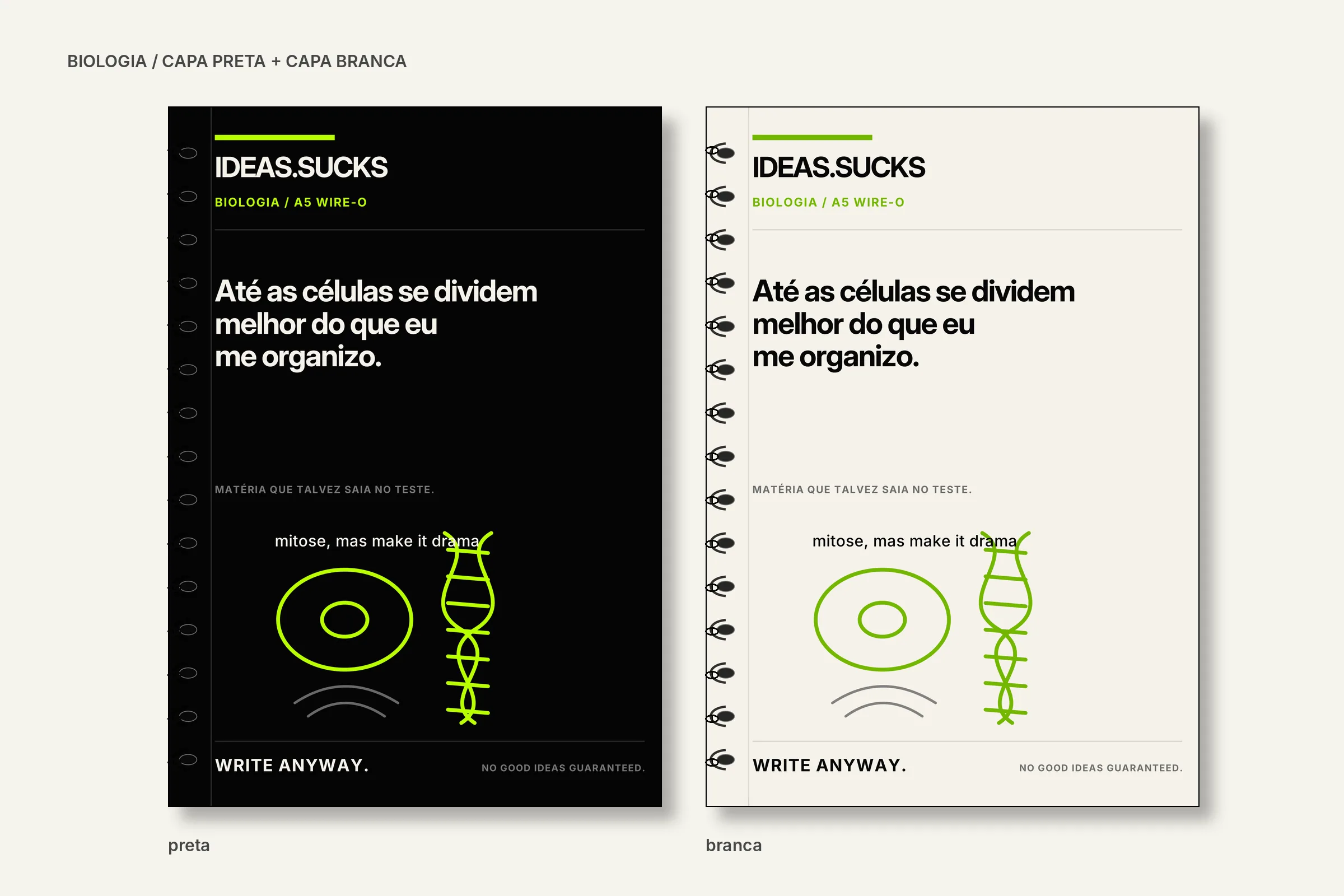 Caderno de Biologia — Cadernos