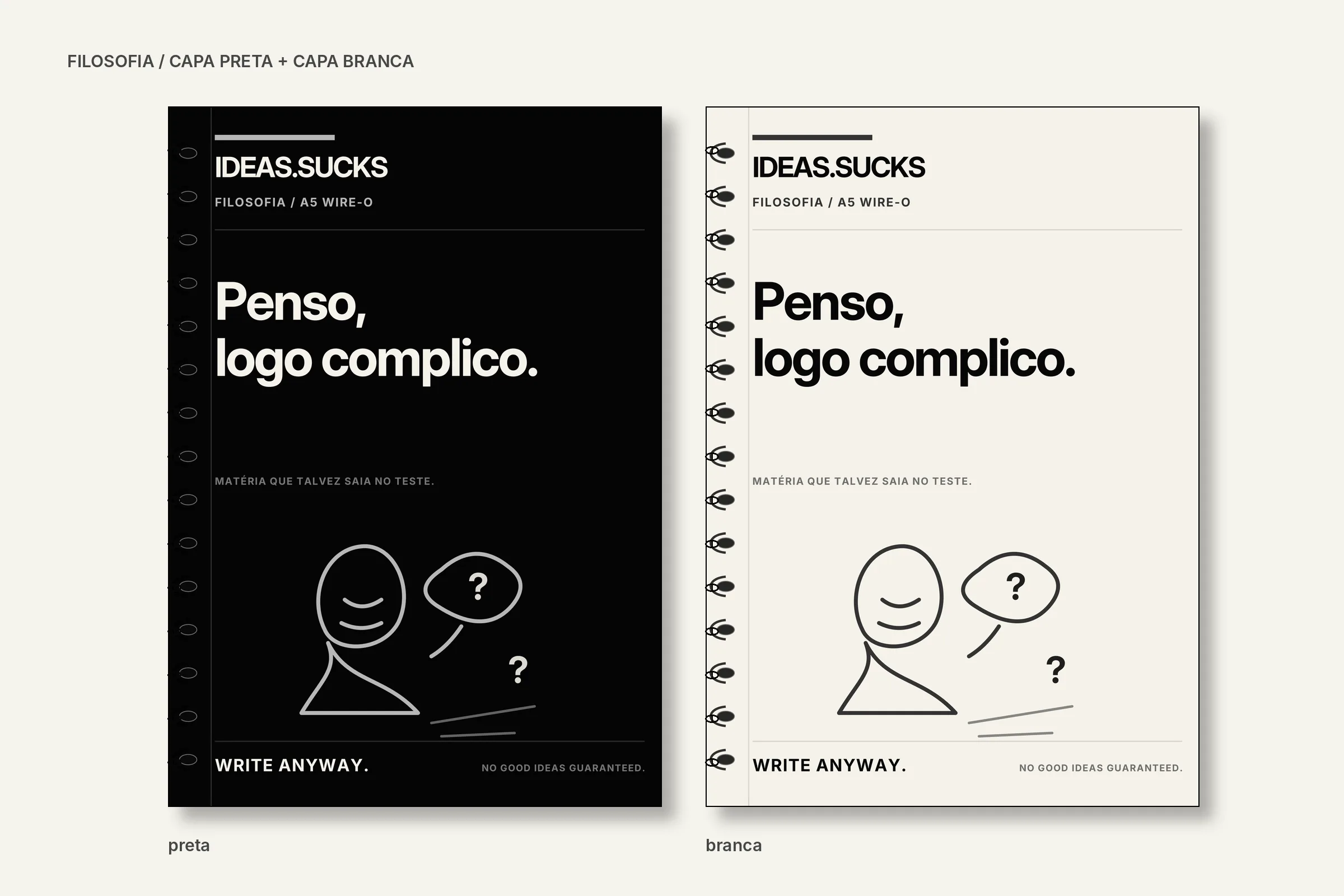 Caderno de Filosofia — Cadernos